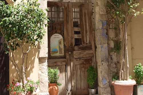 in der Altstadt von Rethymnon