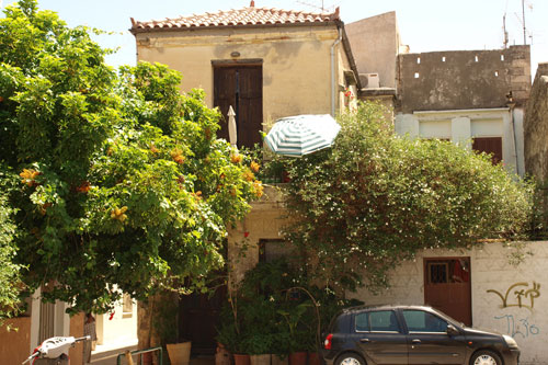 in der Altstadt von Rethymnon