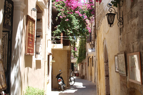 Gasse in Chania