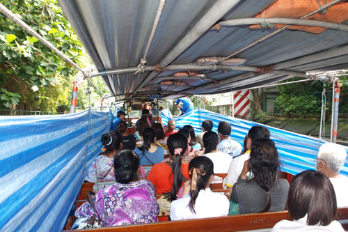 im Klong-Schnellboot