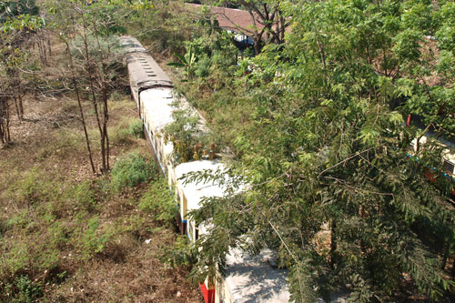 Blick von der Bahnhofberfhrung