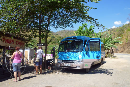 unser Bus nach Da Lat