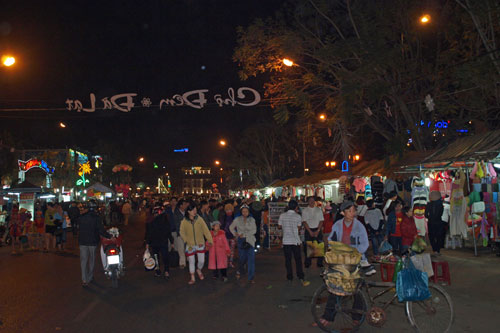 Nachtmarkt in Da Lat