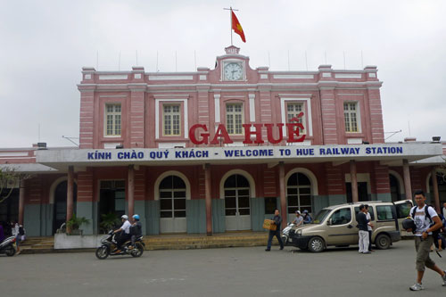 Der Bahnhof von Hue