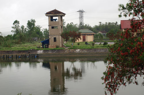 an der ehemaligen Grenze zu Nordvietnam