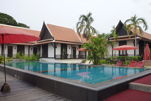 Hotelpool in Sukhothai