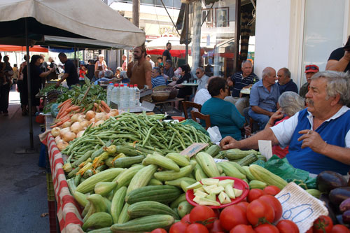Markt in Timbaki