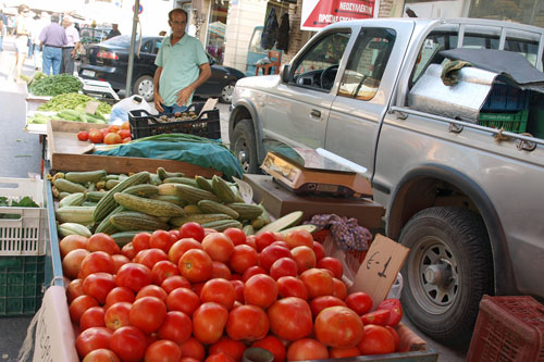 Markt in Mires