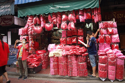 Chinese New Year in der Soi Isara Nuphap