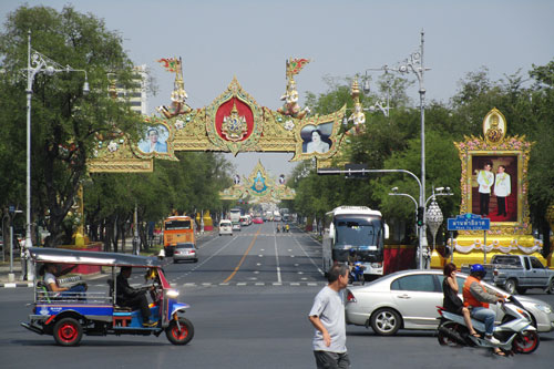 auf der Thanon Ratchadamnoen Klang