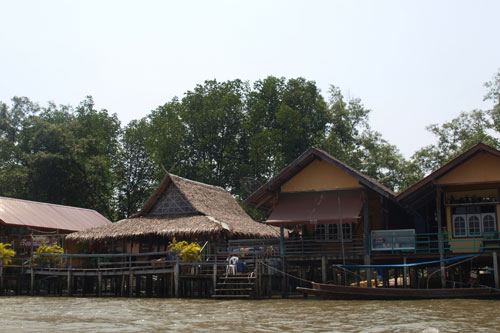 Bootsfahrt auf dem  Mae Klong