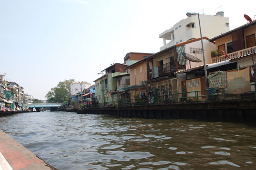 Klong-Boot-Fahrt auf dem Klong Bang Lam Phu