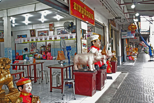 Restaurant  in der Thanon Jomsurangyard