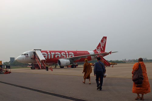 unser Flieger nach Phuket