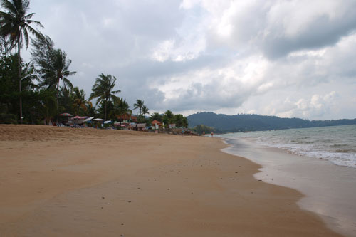 am Strand von Ban Bang Niang