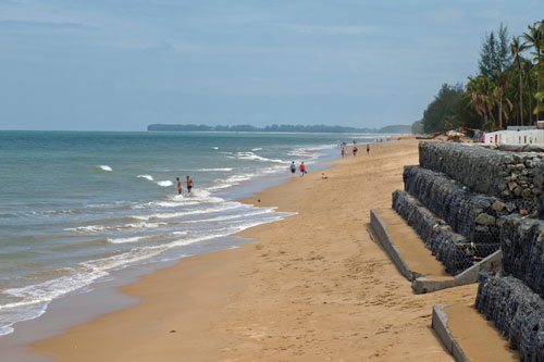 am Strand von Ban Bang Niang