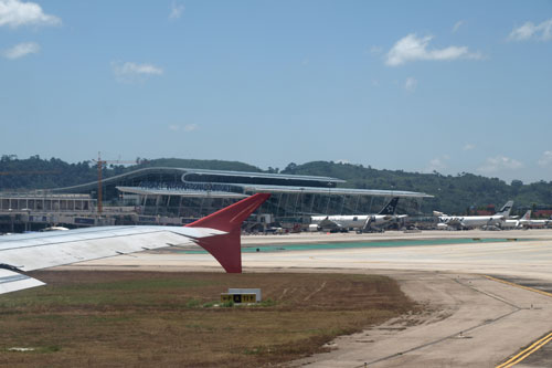 Abflug von Phuket