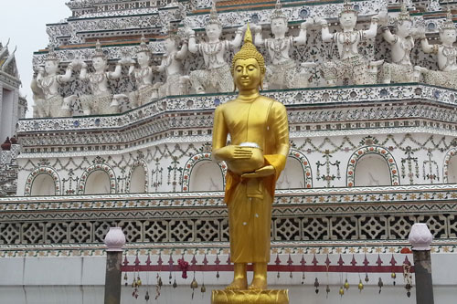 der restaurierte Wat Arun