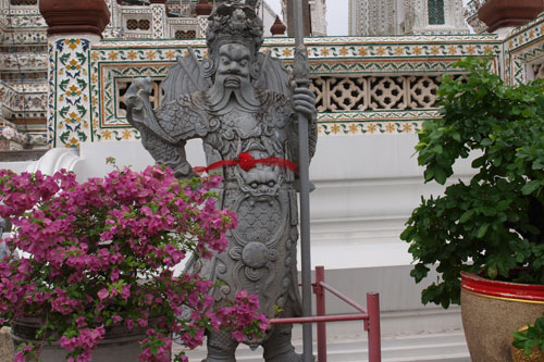 der restaurierte Wat Arun