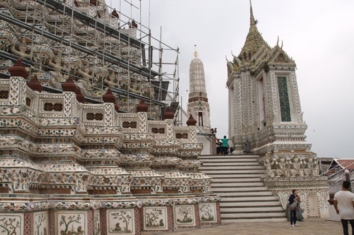 der restaurierte Wat Arun