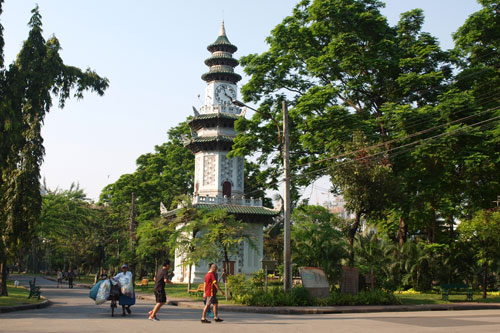 im Lumphini Park