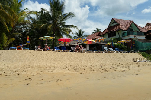 der Strand in Bang Niang