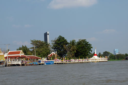 Blick vom Boot auf Ko Kret