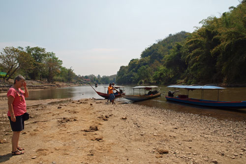 Bootsanlegestelle im Ruam Mit Village