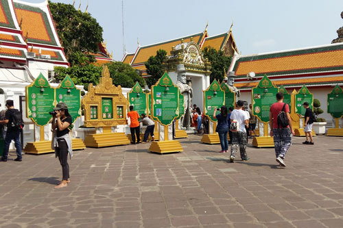 Wat Pho: im Tempelgelnde