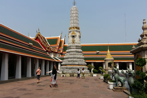 Wat Pho: im Tempelgelnde