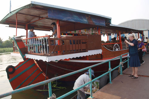 unser Boot fr die Bootstours