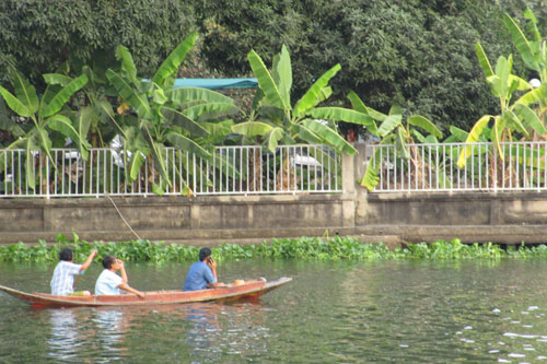 auf dem Ta Chin Fluss