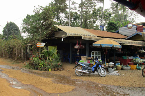 auf dem Rckweg nach Pakse