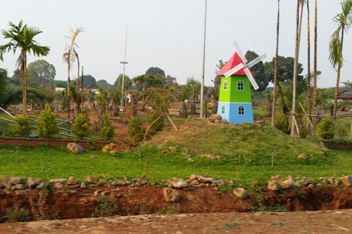 auf dem Rckweg nach Pakse