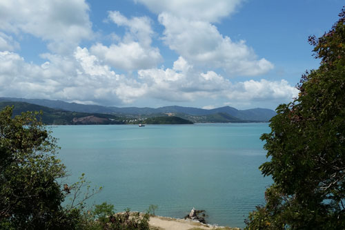 Ausblick vom Big Buddha Tempel