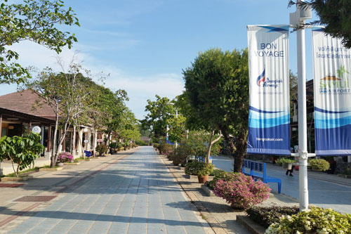 auf dem Flughafen von Ko Samui