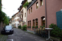 Eingang Hotel Hirschen