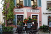 Eingang Hotel Hirschen