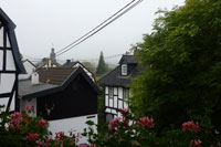 Blick vom Balkon