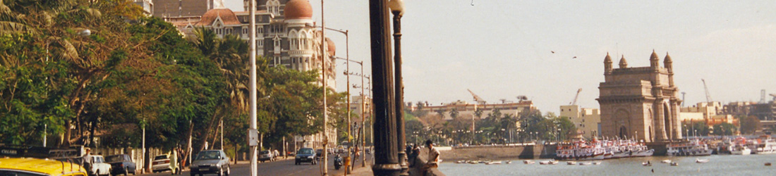 Ausblick auf Gateway of India