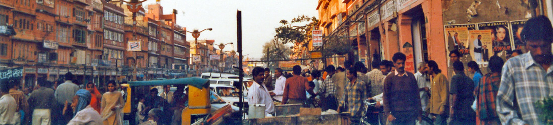 Strasse in Jaipur