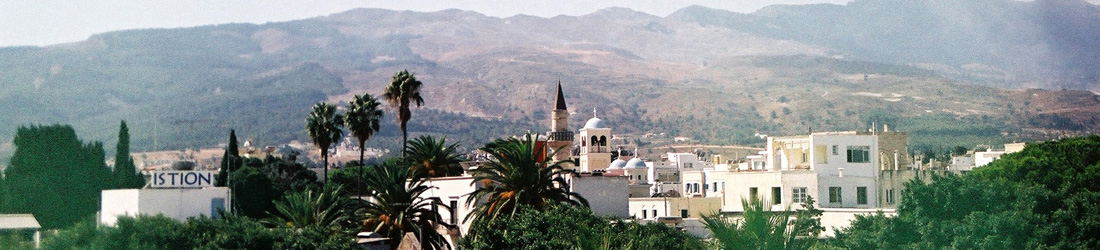 Blick vom Boot auf Kos