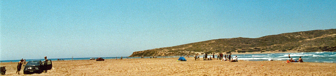 Strand von Prassonissi