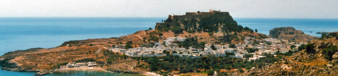Ausblick auf Lindos