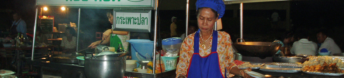 Nachtmarkt in Krabi