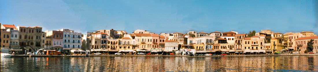 der Hafen in Chania