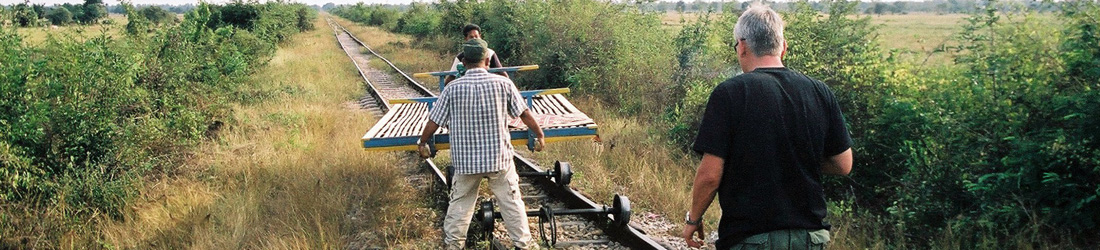 Bamboo Train in Battambang