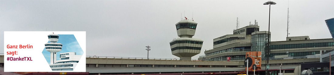 Abschied vom Flughafen Tegel