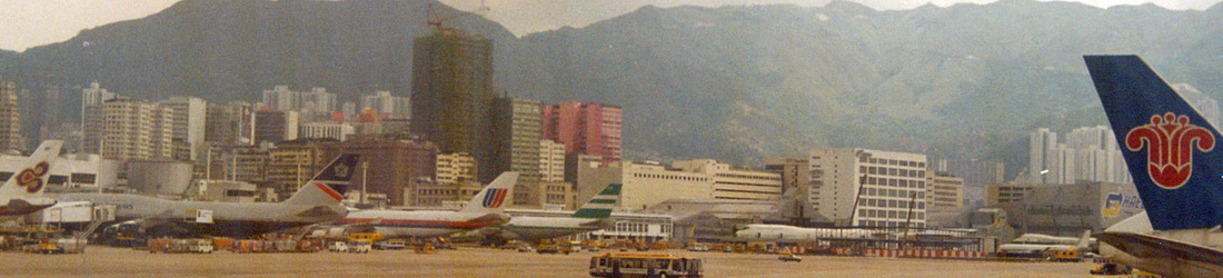 Kai Tak Airport Hongkong